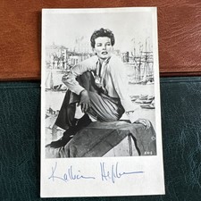 (BF4) KATHARINE HEPBURN VINTAGE SIGNED AUTOGRAPH ACTRESS THE AFRICAN QUEEN picture