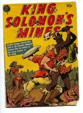 King Solomon's Mines #1 - 1951 - Avon - G- - comic book picture