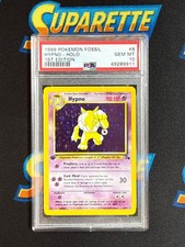 1999 Pokemon Fossil 1st Edition Hypno Holo PSA 10 8/62 picture