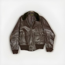 Vintage L.W Foster US Navy G-1 Flight Jacket MIL-J-7823 (AER) Size 42 1950s READ picture