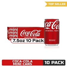 Coca-Cola Mini Cans, 7.5oz, 10 Pack picture