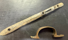 Brass Trigger guard and trigger plate,civil war period, shipwreck recovery picture
