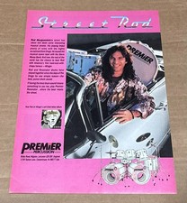 PREMIER PERCUSSION - Rod Morgenstein - 1989 Print Advertisement picture