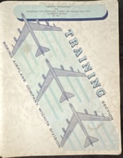Vintage 1957 Boeing Airplane Co Wichita Division Training Section Manual TM 149 picture