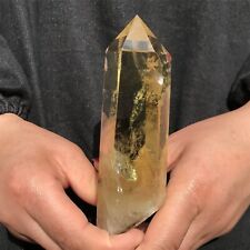 0.72LB TOPNatural smoky citrine quartz obelisk crystal point wand tower healing picture