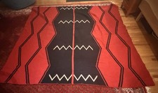 Ralph Lauren NAVAJO Blanket Wool Switzerland 87 x96