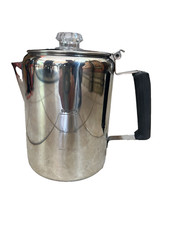 NEW Percolator Coffee Pot - 9 Cups Stainless Steel picture