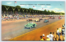 Original Vintage Antique Postcard Indianapolis Speedway Indianapolis, Indiana picture