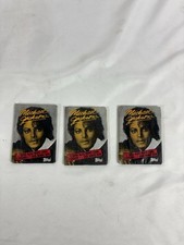 3 Vintage 1984 Topps MICHAEL JACKSON Factory Sealed Wax Packs Cards/Stickers/Gum picture