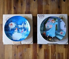 VTG 1988-1989 Cinderella Disney Collection Plates #1 & 2 Edwin Knowles picture