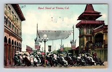 Venice CA-California, Band Stand, c1915 Antique Vintage Souvenir Postcard picture
