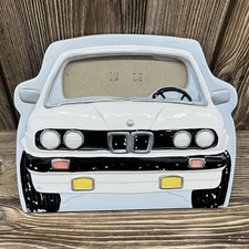 Vintage BMW E30 Ceramic Picture Frame White Exclusive Gifts 1991 (9