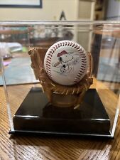 Rare Vintage Peanuts 1995 Snoopy Baseball By Fotoball In Glove & Case picture
