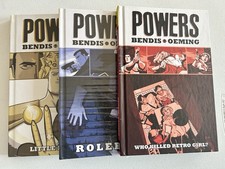 POWERS HC Lot Vol 1-3 (2011) Vol 2 &3 Brand New Sealed By Bendis & Oeming picture