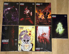 Marvel Midnight Spider-Man #1 Spider-Man Variant Cover Comic Book Lot. 7 Books picture